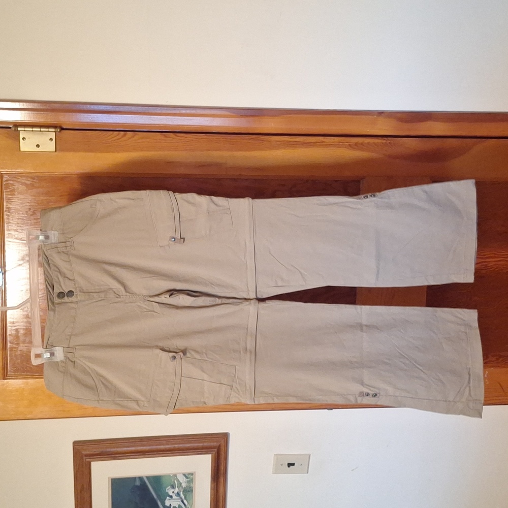 Prana Khaki Straight Leg Pants